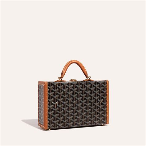 goyard grand hotel trunk bag|goyard luggage trunk.